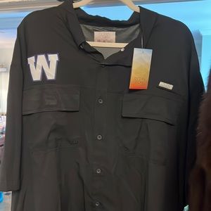Winnipeg Blue Bombers 3xlt fishing shirt
